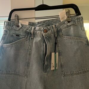 Brand new with tags. Very stylish high ride wide leg